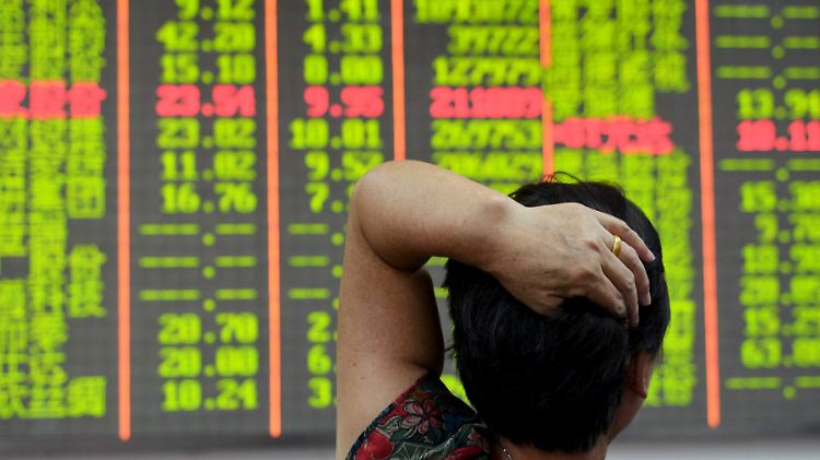 Seit Mitte Juni sind die chinesischen Märkte um mehr als 40 Prozent abgestürzt.