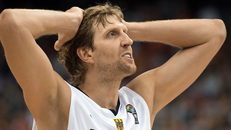 Trotz erneuter Niederlage mit dem DBB-Team: Olympia ist für Dirk Nowitzki und die deutsche Mannschaft noch immer drin.