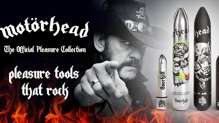 Schönere Befriedigung mit Lemmy - Motörhead verkaufen jetzt Sexspielzeug.