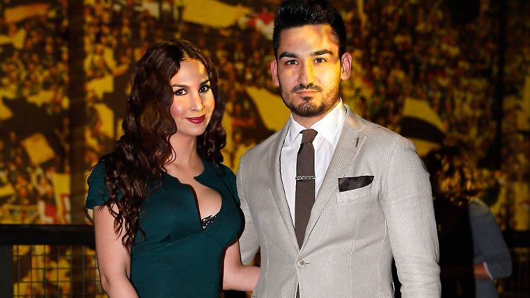 Ein Bild aus glücklichen Tagen: Sila Sahin und Ilkay Gündogan im Mai 2014.