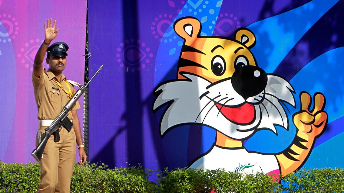 Die Veranstalter der Commonwealth-Games vertrauen nicht nur auf menschliche Wachen.
