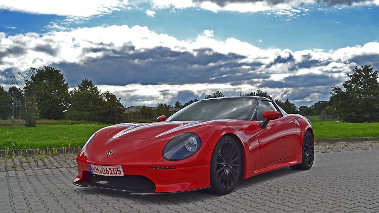 Der V77 GT von VSpeed ist ein echter Sportwagen und eine Reminiszens an die Geschichte dieser Spezies.