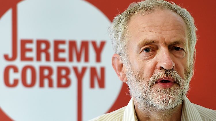"Wir verändern die Politik Großbritanniens", sagt Jeremy Corbyn.