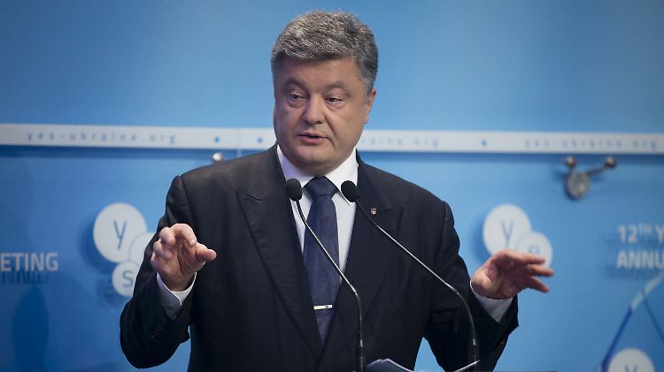 Petro Poroschenko: Russland hat die Welt herausgefordert.