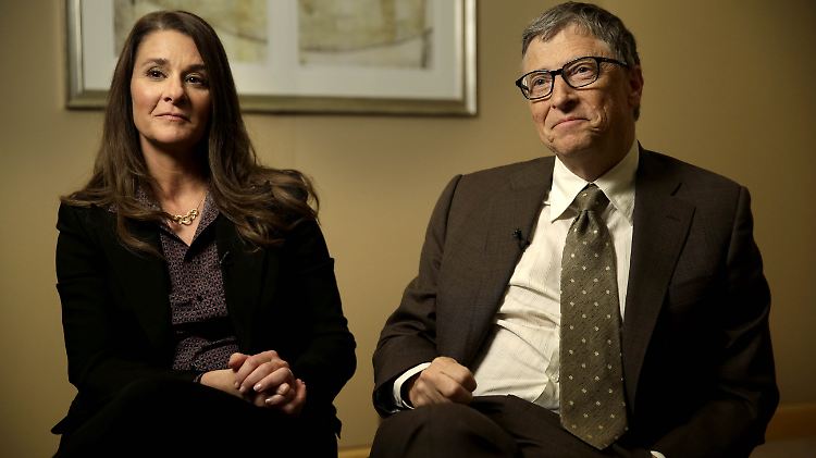 Melinda und Bill Gates spenden pro Sekunde 125 Euro.