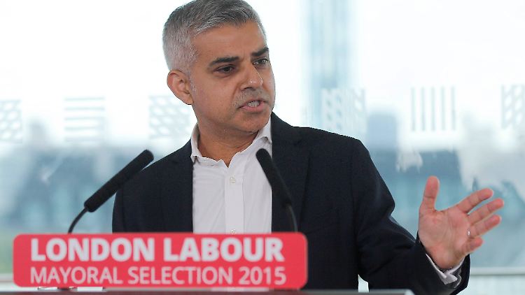 Gegen wen Sadiq Khan antreten wird, ist noch unklar: Als Favorit gilt der Abgeordnete Zac Goldsmith.