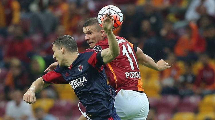 Für Lukas Podolski war es das zweite Saisontor in der türkischen Süper Lig.