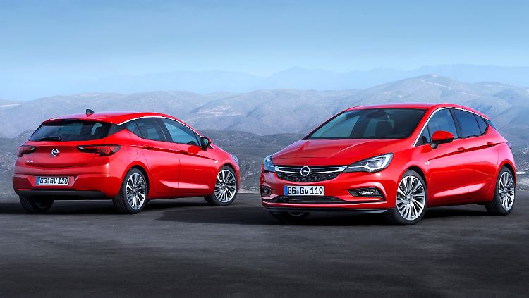 Die neueste Generation des Kompaktwagens Opel Astra.