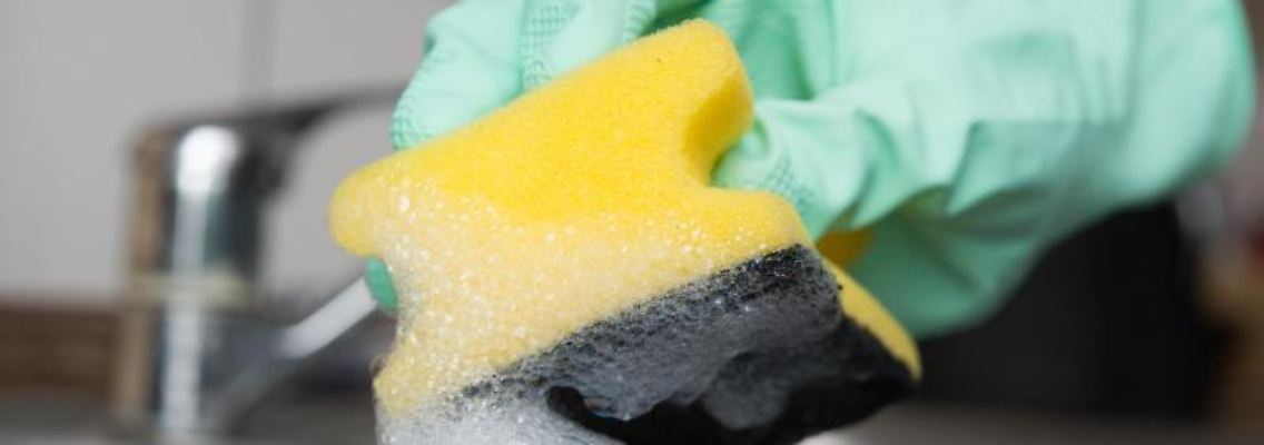 Werden Spülhilfen zu lange benutzt, verwandeln sie sich in einen Brutort für Krankheitserreger.