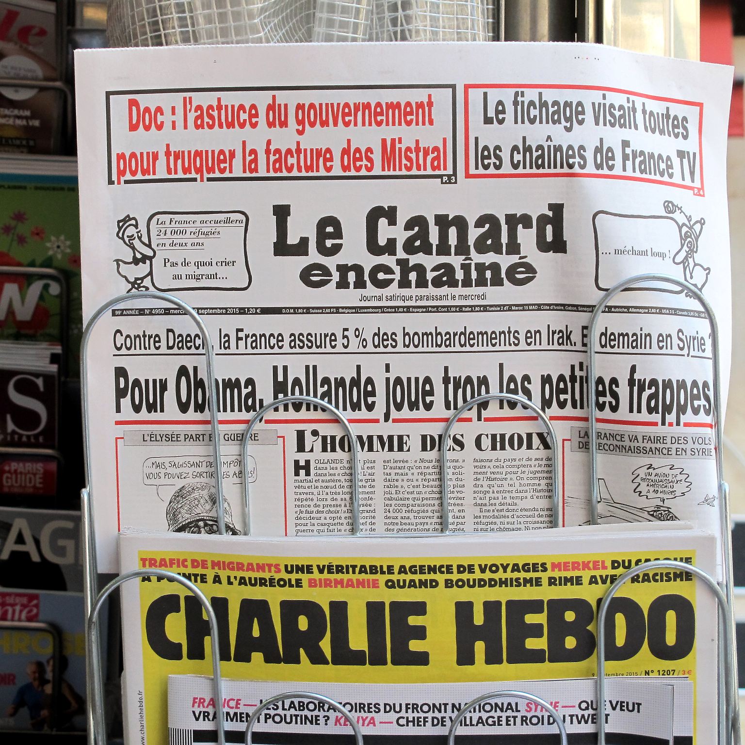 Zehn Monate nach dem Anschlag auf das Satiremagazin "Charlie Hebdo" ...