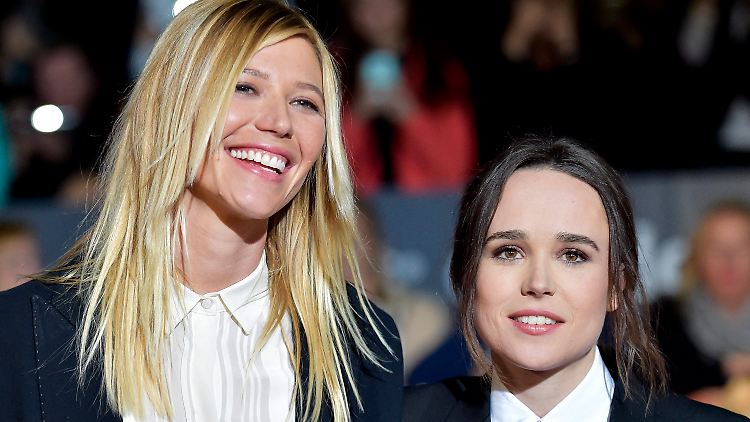 Bei der Premiere des Films "Freeheld" ging Ellen Page erstmals mit Freundin Samantha Thomas über den roten Teppich.