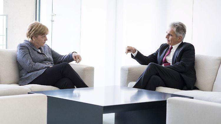Kanzlerin Angela Merkel und Österreichs Kanzler Werner Faymann trafen sich in Berlin.