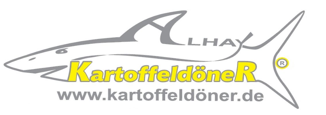 Der Hai im Logo ist wohl eine Anspielung auf den Namen des Erfinders.