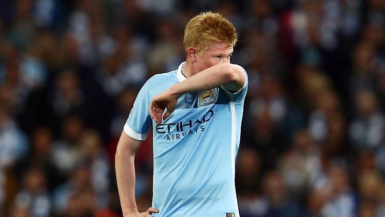 Doppelt enttäuscht: Kevin de Bruyne wurde bei der Niederlage der "Citizens" nur eingewechselt.
