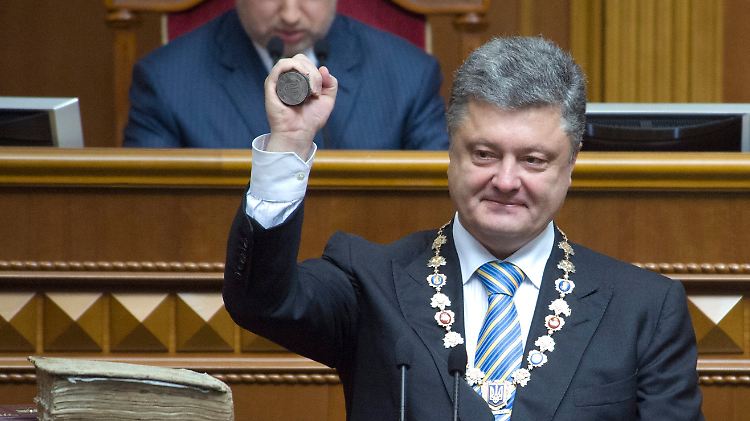 Der ukrainische Präsident Petro Poroschenko.