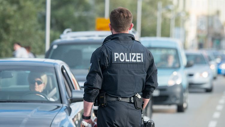 Kontrolle an der deutsch-österreichischen Grenze.