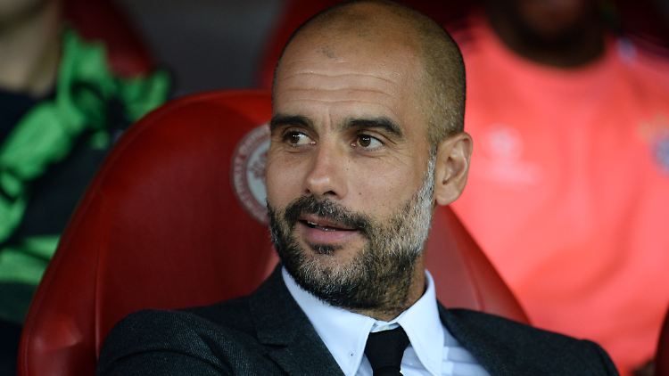 Pep Guardiola war mit dem Auftritt seiner Bayern in Piräus zufrieden.