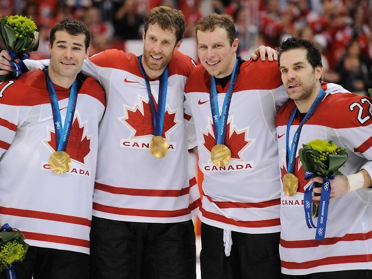 Beim Olympiasieger der Kanadier in Vancouver stand Dany Heatley mit auf dem Eis.