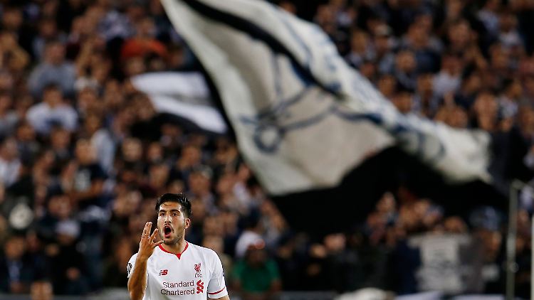Emre Can musste sich mit seinem FC Liverpool mit einem 1:1 in Bordeaux begnügen.