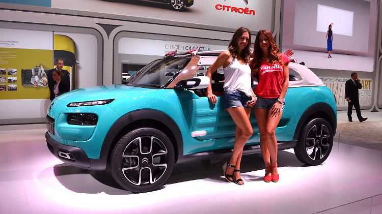 Der auf der IAA von Citroën gezeigte quietschbunte Cactus M ist zwar nur ein Konzept-Car, dafür aber von ansteckender Fröhlichkeit: ein Vorbote des E-Méhari.