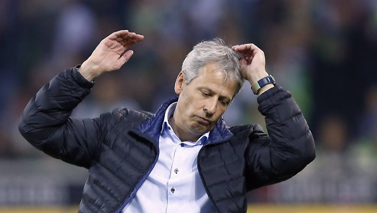 Lucien Favre war seit 2011 Trainer in Gladbach und formte die Borussen zu einem Spitzenteam.