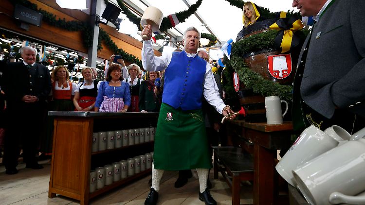 Dieter Reiter kommt zum zweiten Mal die Ehre zu, das Oktoberfest zu eröffnen.
