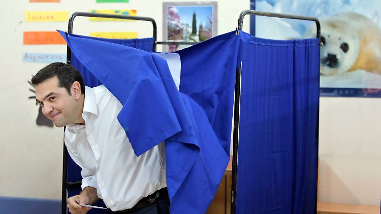 Tsipras hofft auf Rückendeckung für seine Politik.