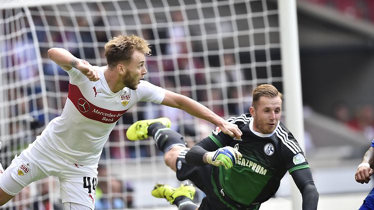 Schalkes Keeper Ralf Fährmann ließ die Stuttgarter verzweifeln.