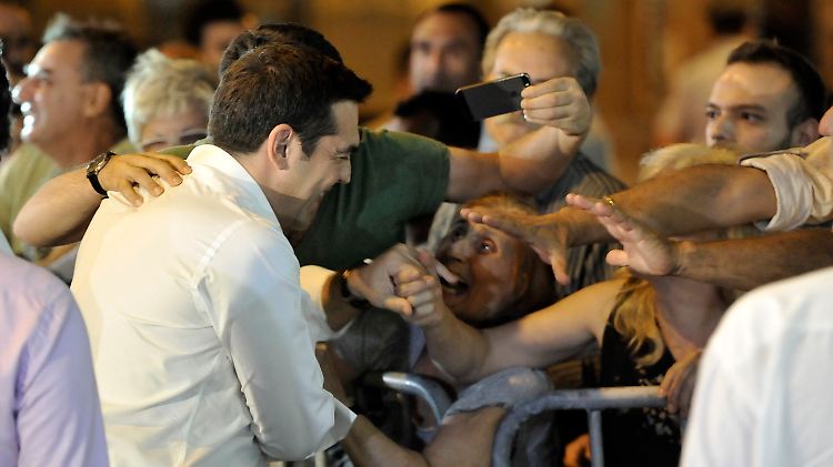 Alexis Tsipras wird den Auftrag erhalten, eine neue Regierung zu bilden.