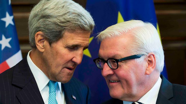 John Kerry und Frank-Walter Steinmeier empfänden "nicht nur die politische, sondern auch die moralische Pflicht, dem Töten in Syrien ein Ende zu setzen".