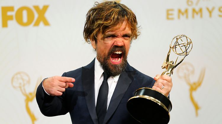 Große Freude bei Peter Dinklage aus "Game of Thrones".