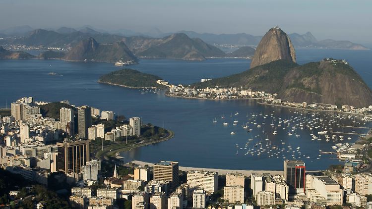Blick auf das Meer vor Rio de Janeiro. Brasilien hat seit Beginn des Syrienkriegs 7752 Visa ausgestellt.