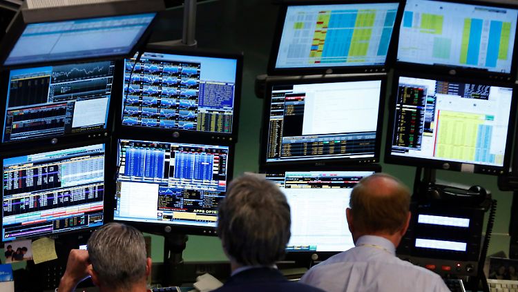Gelten bisher als fester Bestandteil auf dem Börsenparkett: Die Händler-Terminals des Finanzdienstes Bloomberg.