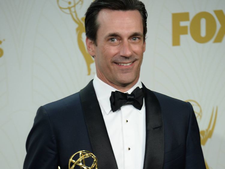Jon Hamm, Hauptdarsteller der gefeierten Serie "Mad Men", bekam endlich seinen Emmy.