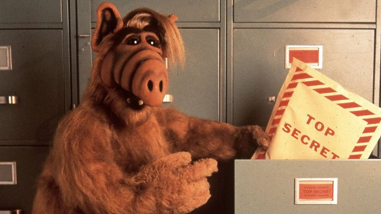 Er hat zumindest schon mal Kontakt zur Menschheit aufgenommen: Der Kult-Außeriridische Alf.