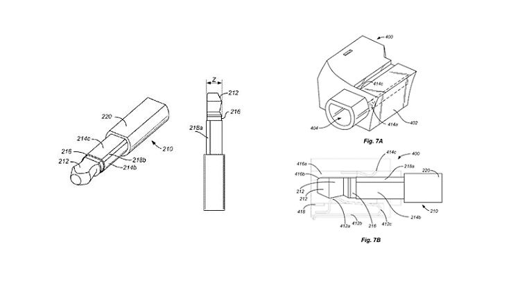Spart Platz: Apples Patent für einen neuen Kopfhöreranschluss.