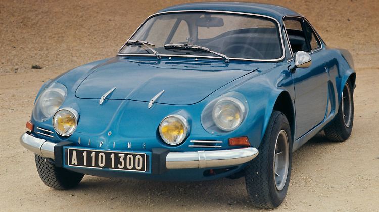 Jean Rédélé folgte mit seinen leichten Renn- und Sportwagen den Spuren des jungen Ettore Bugatti. (Alpine A110 1300 aus den Jahren 1969 bis 1976)