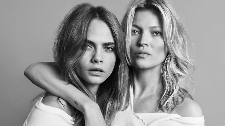 Best Friends Forever: Cara Delevingne (l.) und Kate Moss.
