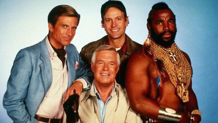 Das fabulöse A-Team in Originalbesetzung.