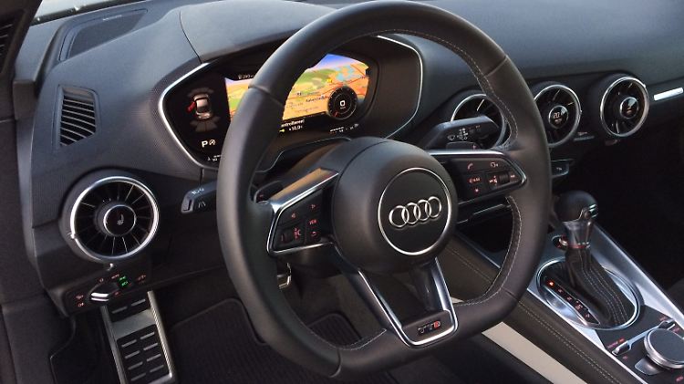 Ein virtuelles Cockpit gehört zu den Highlights, die Audi dem TT mit auf den Weg gegeben hat.