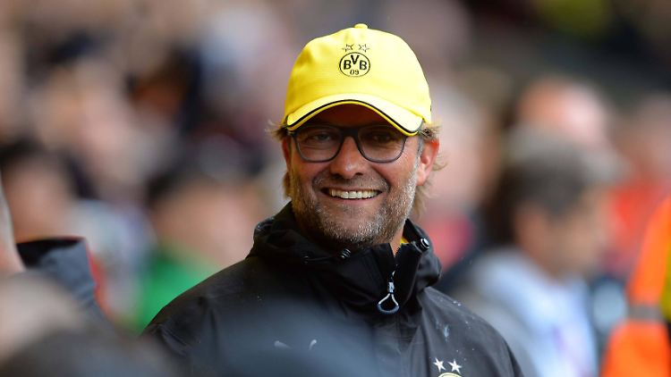 Das Lächeln, das Basecap, die Brille: Ein Traum von Klopp.
