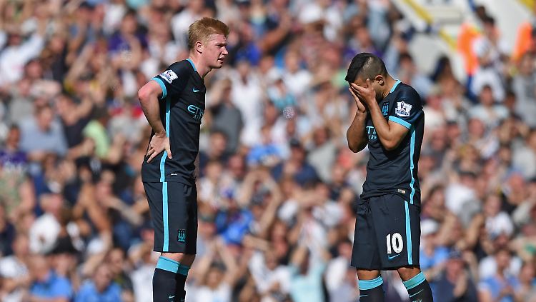 Manchester City droht die Tabellenführung in der englischen Premier League zu verlieren.