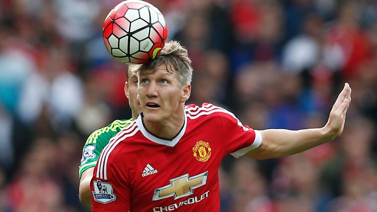 Bastian Schweinsteiger durfte 22 Minuten daran mitarbeiten, die Tabellenführung zu übernehmen.
