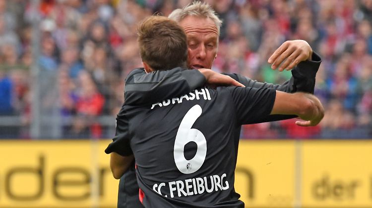 Freiburg jubelt über den Sprung an die Tabellenspitze