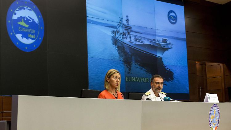 Anfang Oktober weitet die EU ihren Einsatz im Mittelmeer aus.