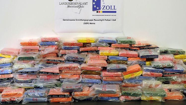 So sehen 300 Kilogramm Kokain aus.