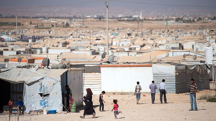 Ein Flüchtlingslager in Jordanien: Mit den zusätzlichen Hilfen sollen auch Aufnahmeländer wie die Türkei, Libanon oder Jordanien unterstützt werden.