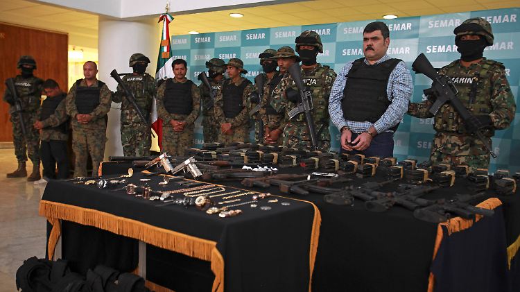 Die Festnahme von Jorge Costilla Sánchez alias "El Coss" feierten die Behörden als großen Erfolg. 