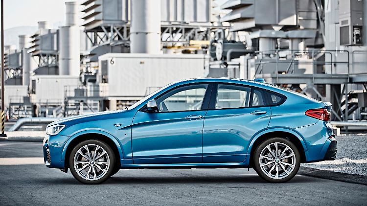 Als M40i ist der X4 mit einem 3.0-Liter Turbobenziner bestückt, der 360 PS leistet. 