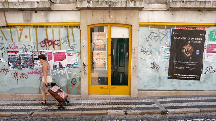 Das Zentrum von Lissabon auf dem Höhepunkt der Eurokrise 2011. Eine Zeit, die Ängste schürte. Im August vor vier Jahren wurden innerhalb eines Monats vier Billionen Euro Kapital an den Finanzmärkten vernichtet.